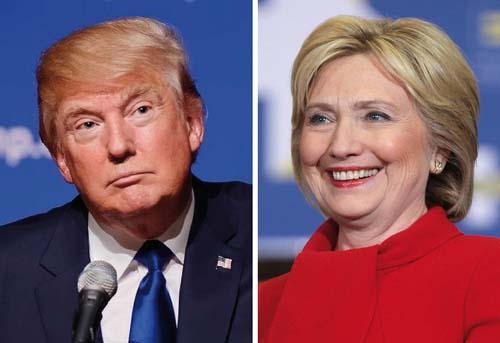 Reñido debate de propuestas entre Hillary y Trump