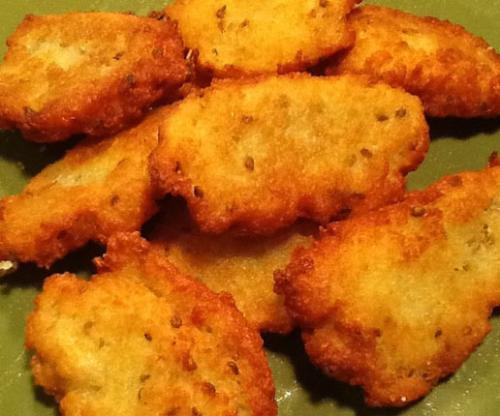 Arepitas de yuca, joseadas