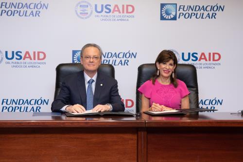 Grupo Popular y Gobierno de los EEUU trabajarán por el medioambiente, la salud, el agua y el saneamiento
