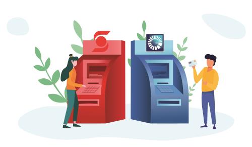 Popular y Scotiabank suman sus redes de cajeros automáticos para consulta y retiro