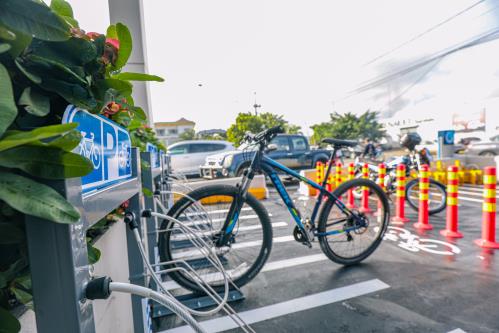 Banco Popular inaugura nuevos biciparqueos en oficina Núñez de Cáceres