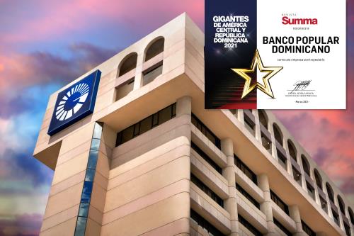 Revista Summa elige al Popular como una de las empresas gigantes de la región