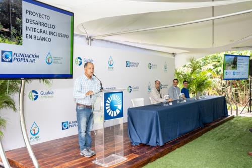 Fundación Popular inicia proyecto de comunidad sostenible