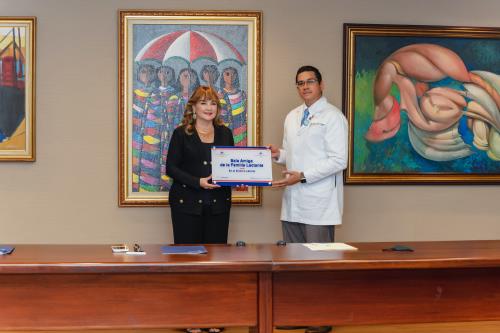 Ministerio Salud Pública certifica salas de lactancia del Popular