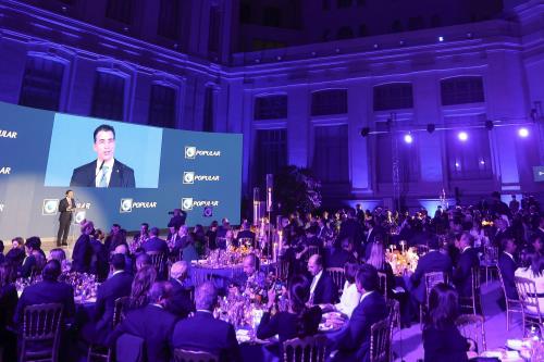 Banco Popular celebra cena de gala con empresarios turísticos en FITUR 2022