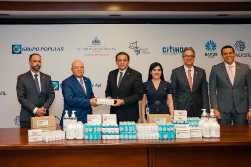 Sanar una Nación aporta al Ministerio de Salud Pública medicamentos valorados en más de RD$46 millones
