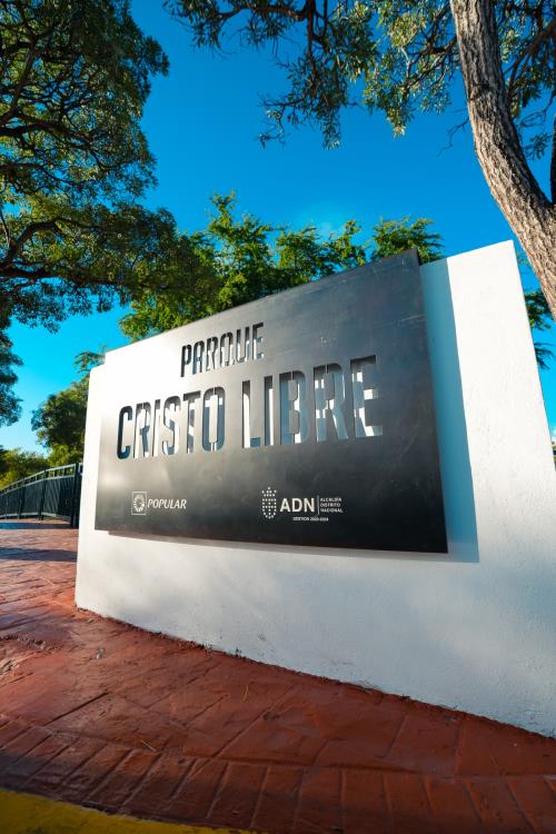 ADN y Banco Popular inauguran el parque Cristo Libre, un espacio de bienestar para Cristo Rey