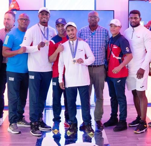 CRESO y Banco Popular agasajan a la delegación dominicana en los Juegos Olímpicos de París 2024