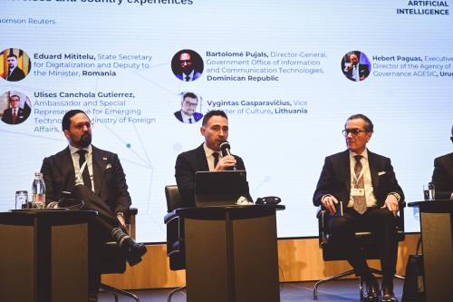 OGTIC y el Gabinete de Innovación posicionan el país en escenarios internacionales con Estrategia de IA