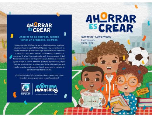 Popular presenta libro "Ahorrar es crear" en la Semana Económica y Financiera