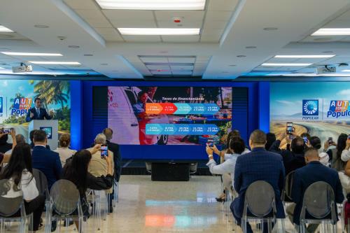 Autoferia Popular inicia trigésima edición con tasas desde 7.25%