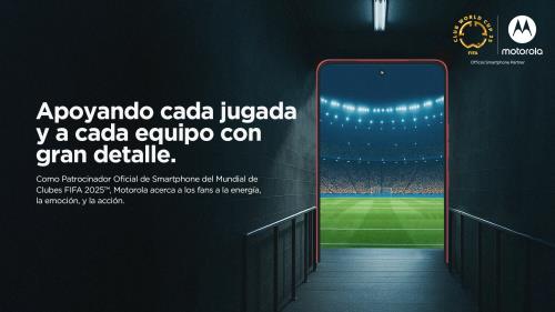 Motorola se une al Mundial de Clubes FIFA™ 2025 como Official Smartphone Partner