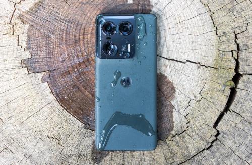 Water Touch la solución de Motorola para usar tu smartphone con las manos mojadas