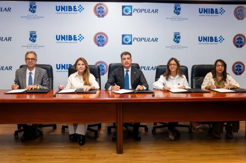Popular, ADN, UNIBE y AMPE apoyan a menores huérfanos tras tragedia
