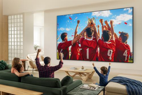 la fiesta del fútbol se vive en casa con LG QNED73, diseñada para una experiencia inmersiva