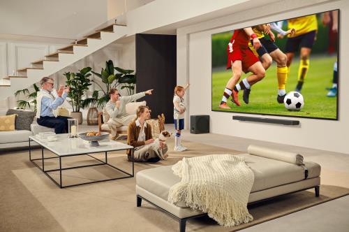La sede perfecta para vivir la fiesta del fútbol está en casa con el mejor equipo LG