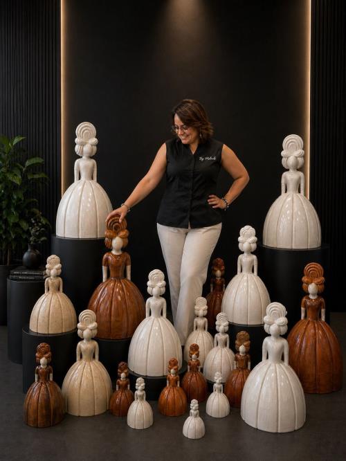 Meliza Ruby Abreu transforma sus raíces dominicanas en arte contemporáneo desde Estados Unidos