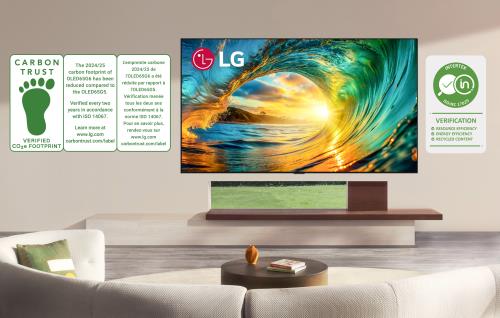 LG electronics destaca los avances en sostenibilidad de sus televisores 2026 con múltiples eco-certificaciones