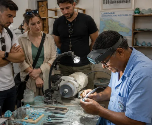Taller artesanal dominicano