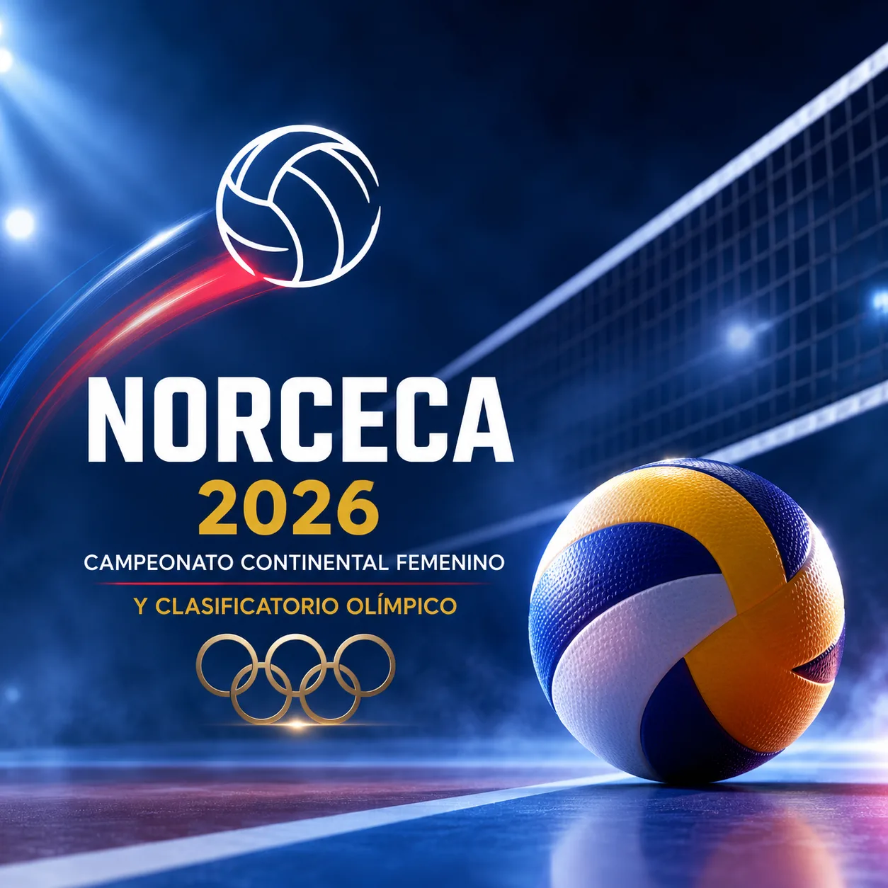 Campeonato Continental Femenino NORCECA 2026 y Clasificatorio Olímpico