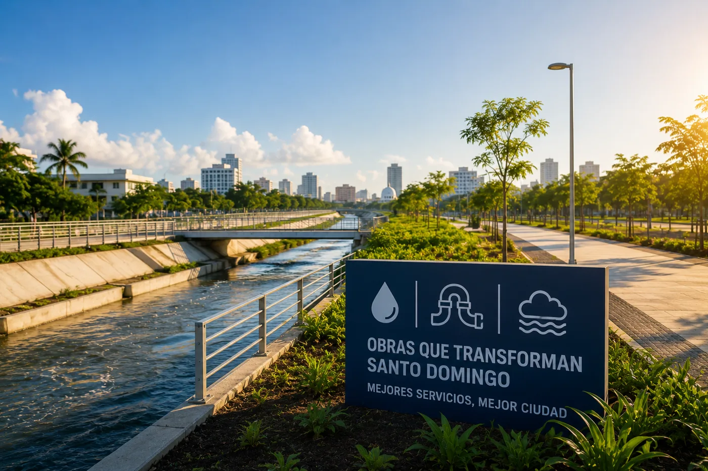 Agua, alcantarillado y cañadas: las obras silenciosas que pueden mejorar la vida en el Gran Santo Domingo