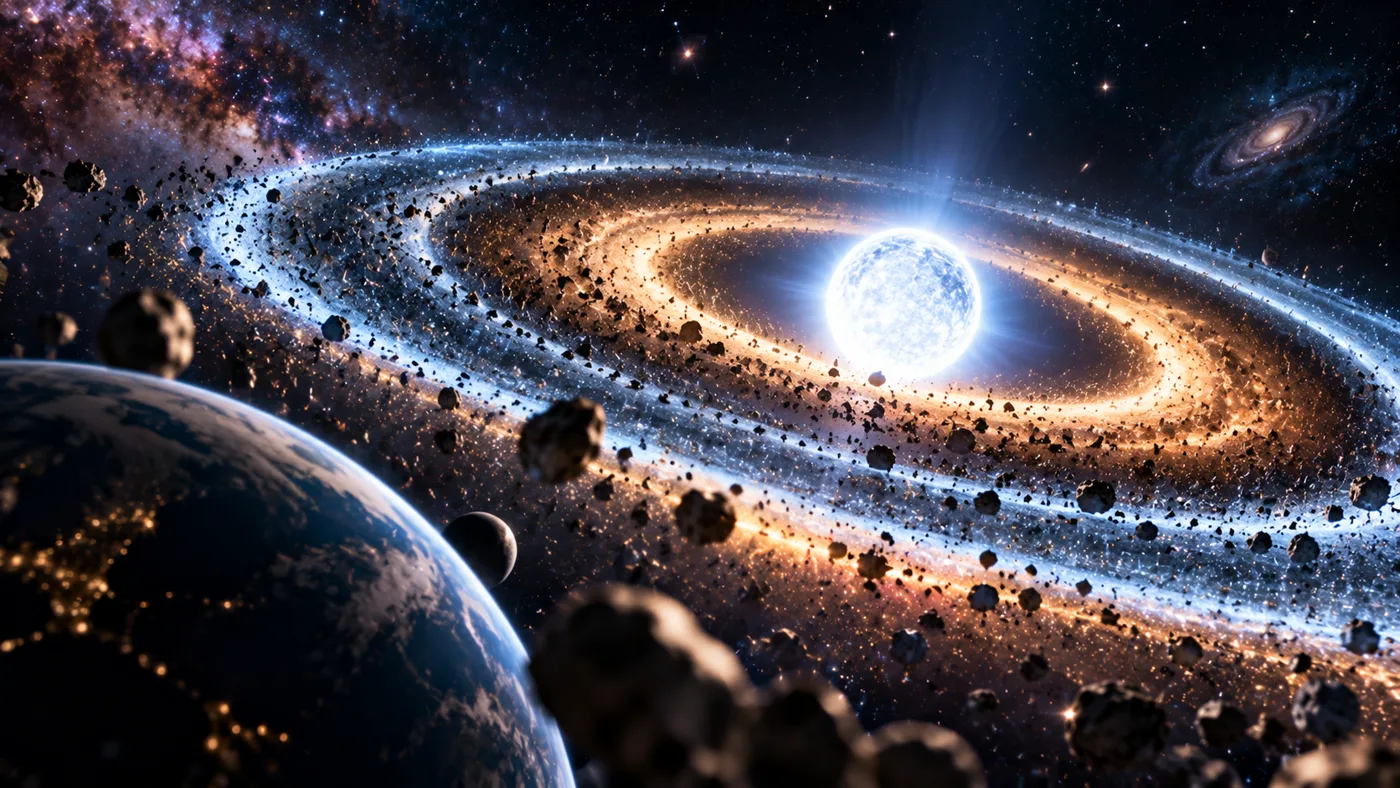 ¿Así terminará nuestro Sistema Solar? Científicos descubren dos misteriosos anillos alrededor de una estrella muerta