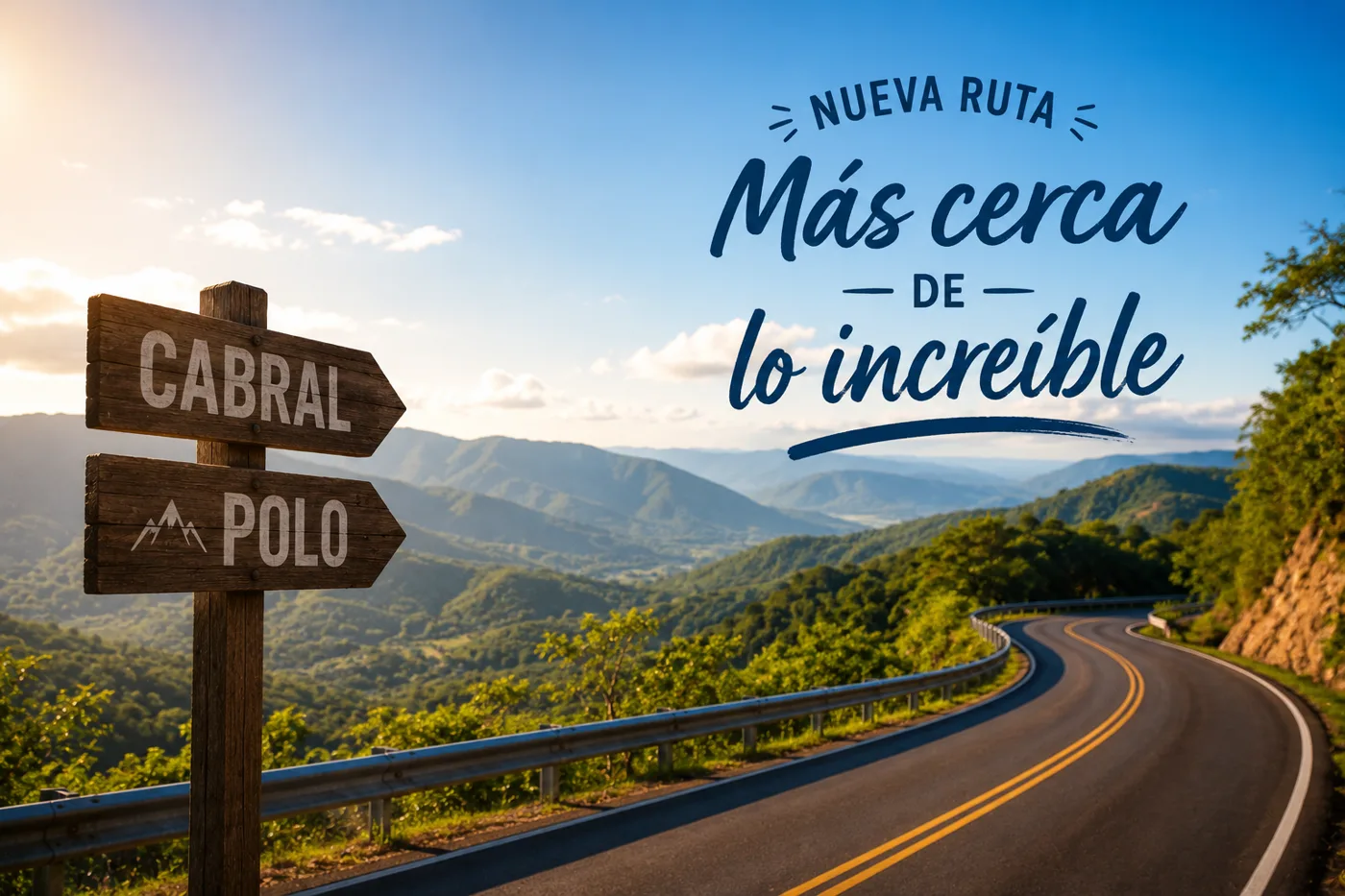 Barahona estrena hoy una carretera que parece hecha para el turismo interno: Cabral y Polo quedan mejor conectados