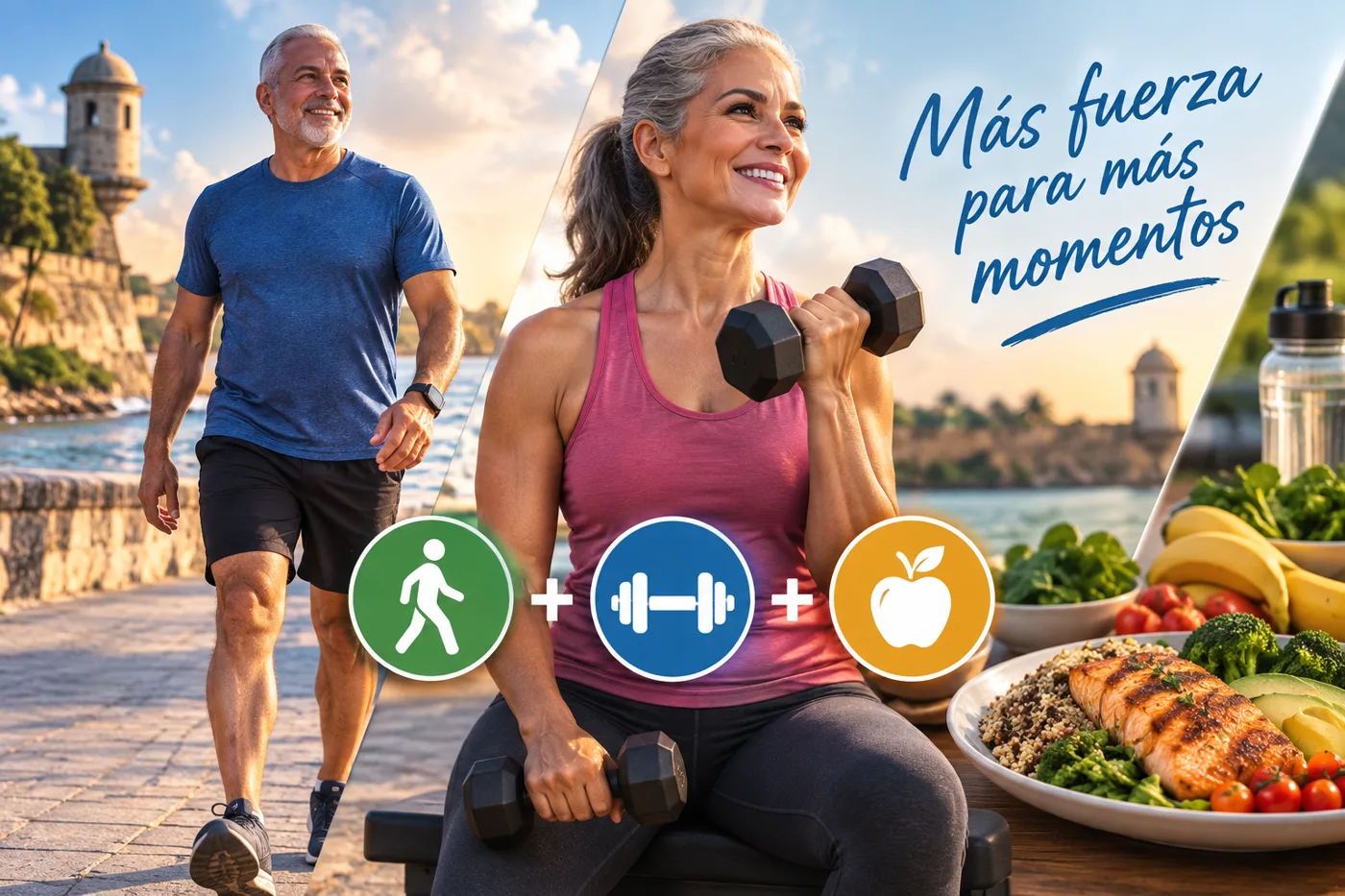 Caminar ayuda, pero tus músculos necesitan algo más: la combinación que gana importancia con la edad