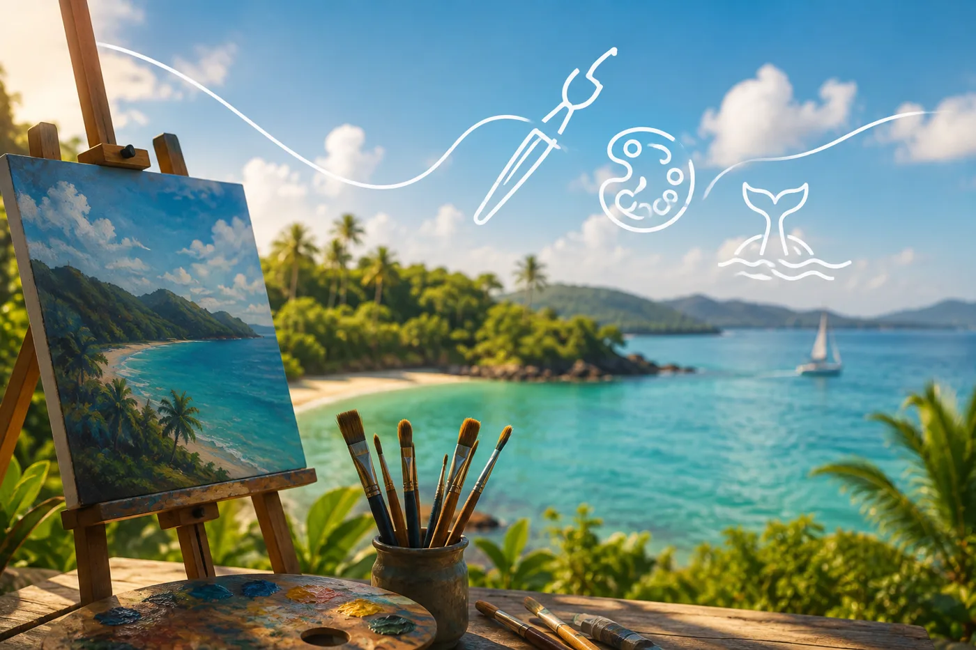Cayo Levantado convertirá Samaná en un taller de arte dominicano: así funcionará la residencia que abre en septiembre