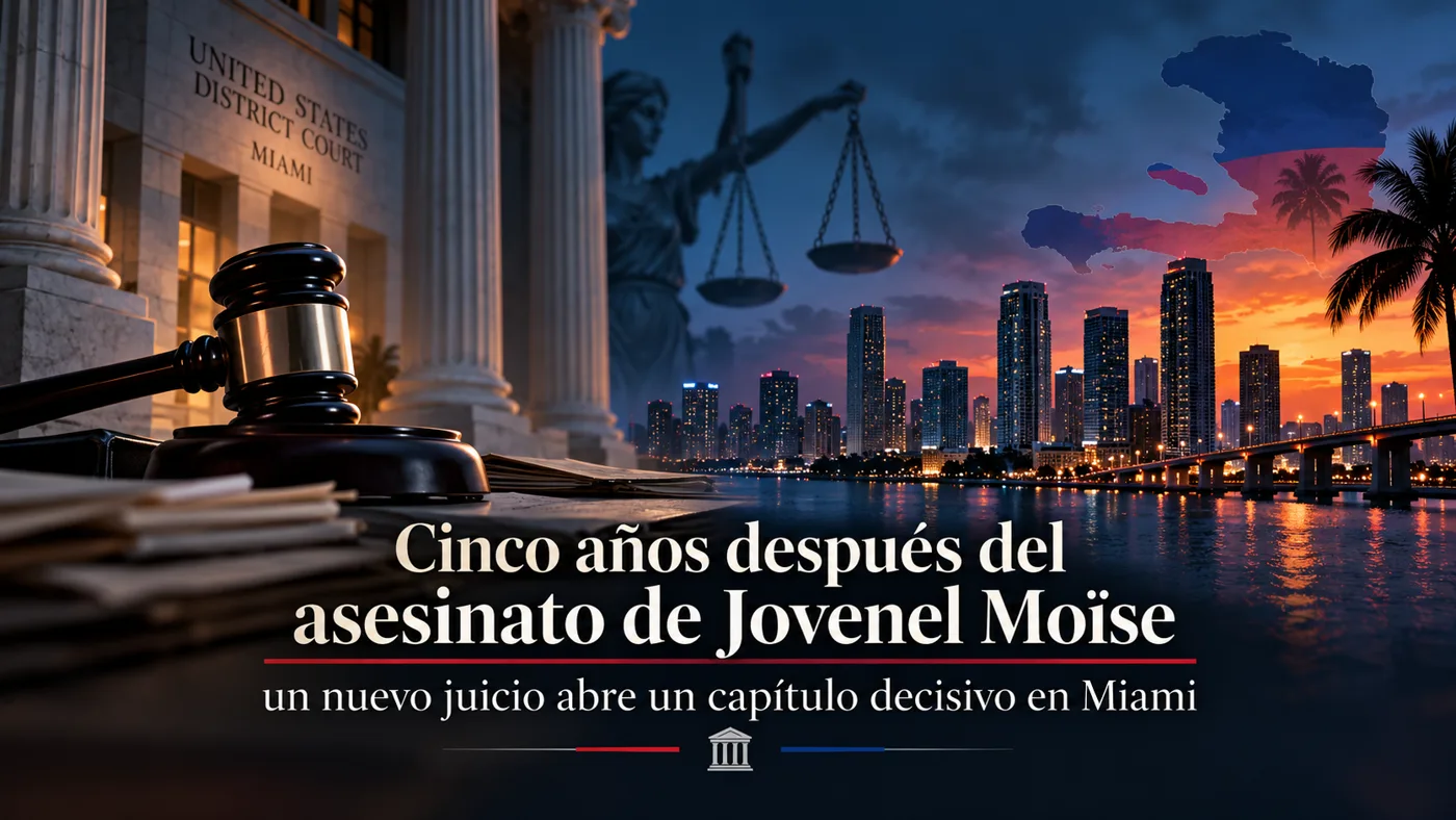 Cinco años después del asesinato de Jovenel Moïse, un nuevo juicio abre un capítulo decisivo en Miami