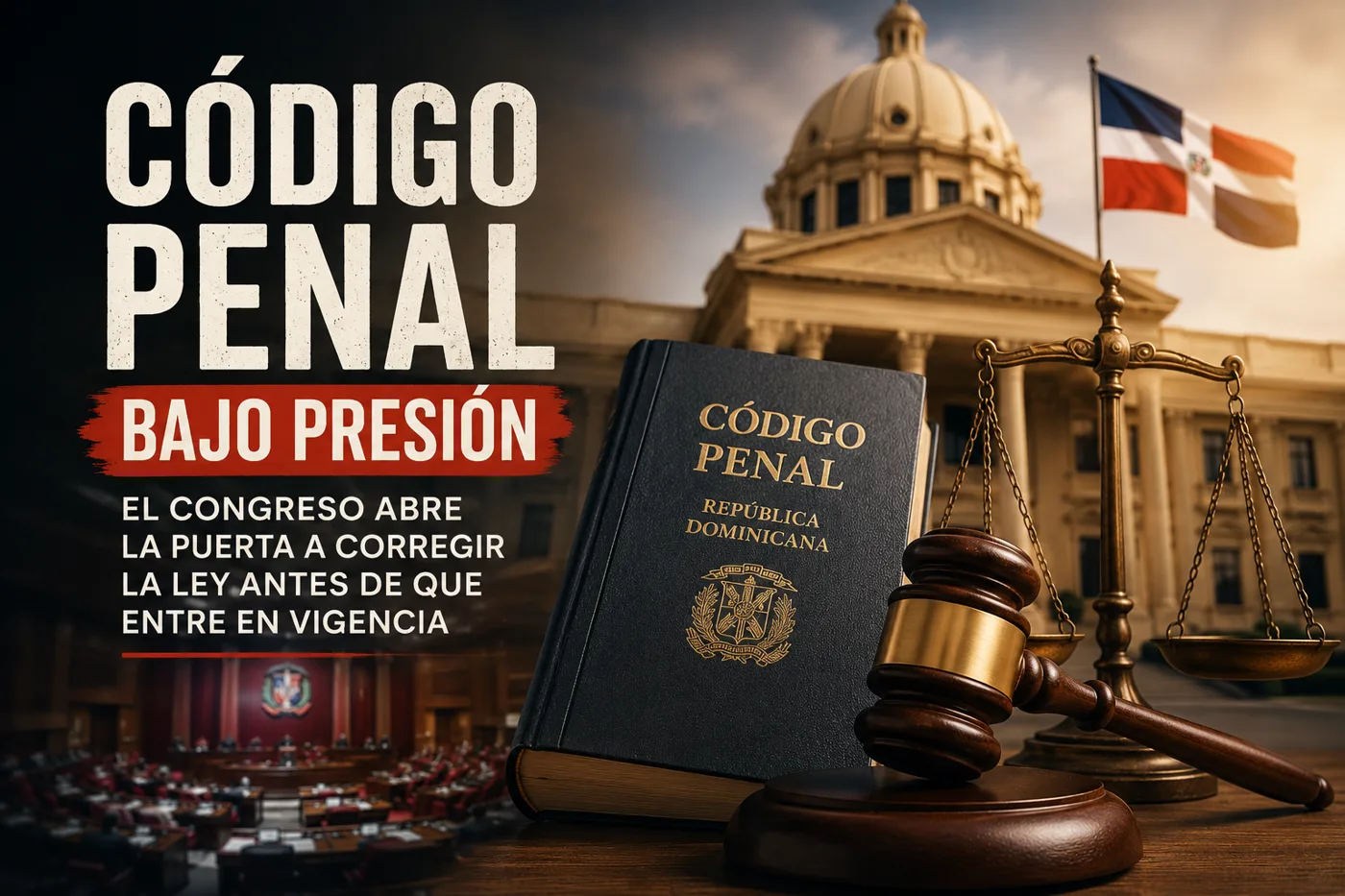 Código Penal bajo presión: el Congreso abre la puerta a corregir la ley antes de que entre en vigencia