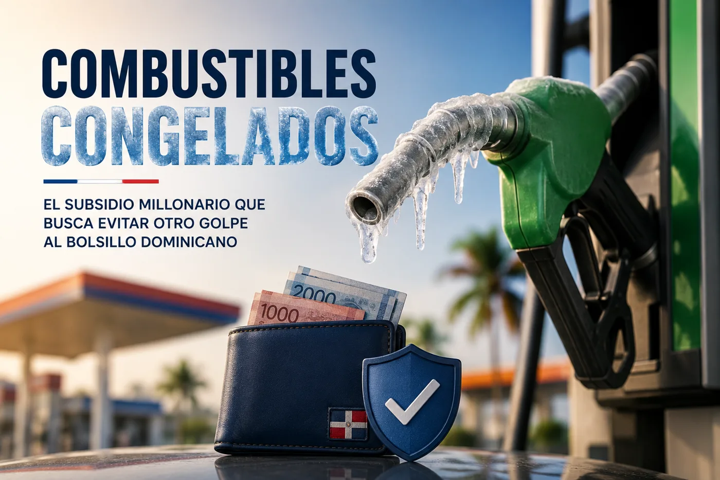 Combustibles congelados: el subsidio millonario que busca evitar otro golpe al bolsillo dominicano