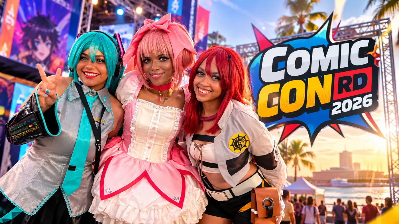 Comic Con RD 2026 transforma Sans Soucí en un universo de fantasía: estrellas, cosplay y talento dominicano