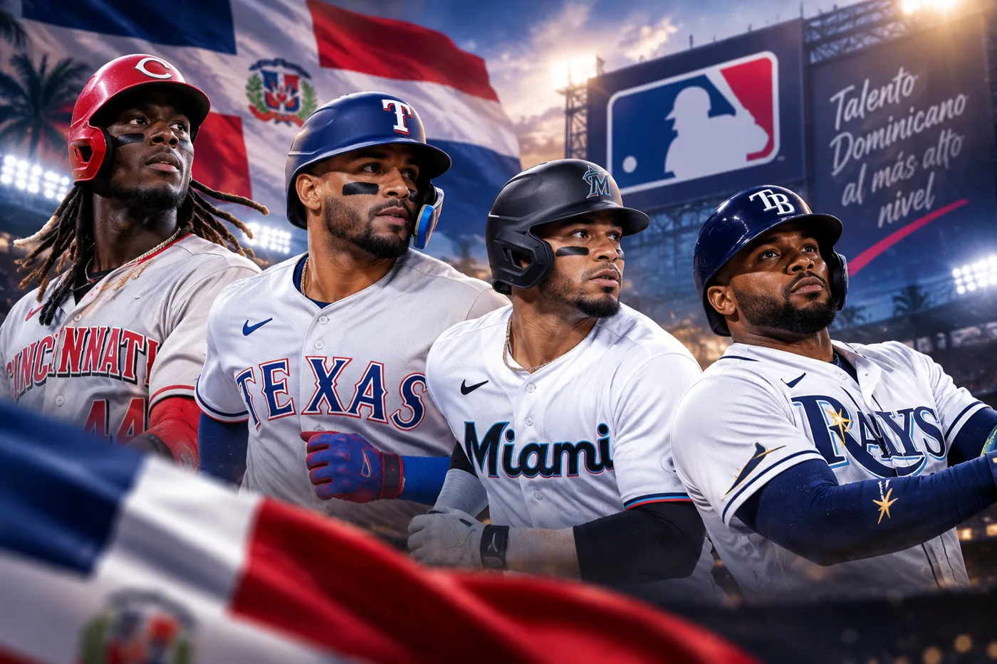 Cuatro dominicanos se meten entre los 10 mejores de MLB: las nuevas figuras que están salvando un año extraño para RD