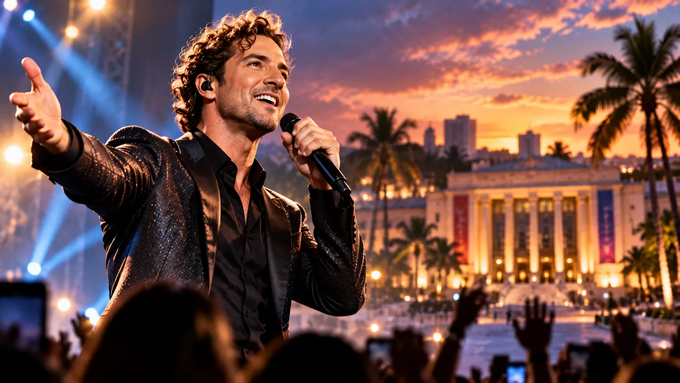 David Bisbal vuelve a conquistar Santo Domingo: “Tour Eternos” promete una noche de clásicos y nuevas emociones