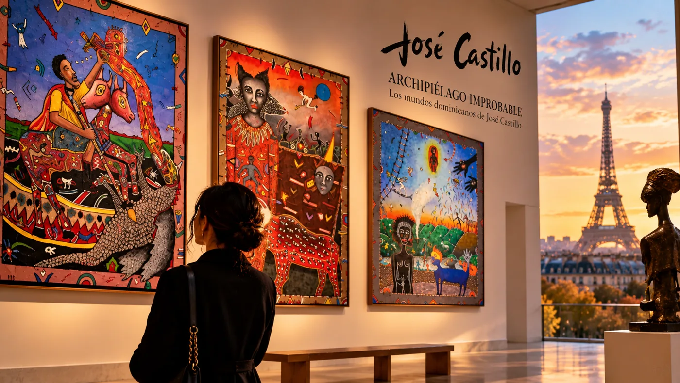 De Los Mina a los museos de París: 80 obras de José Castillo revelan otra cara de la identidad dominicana
