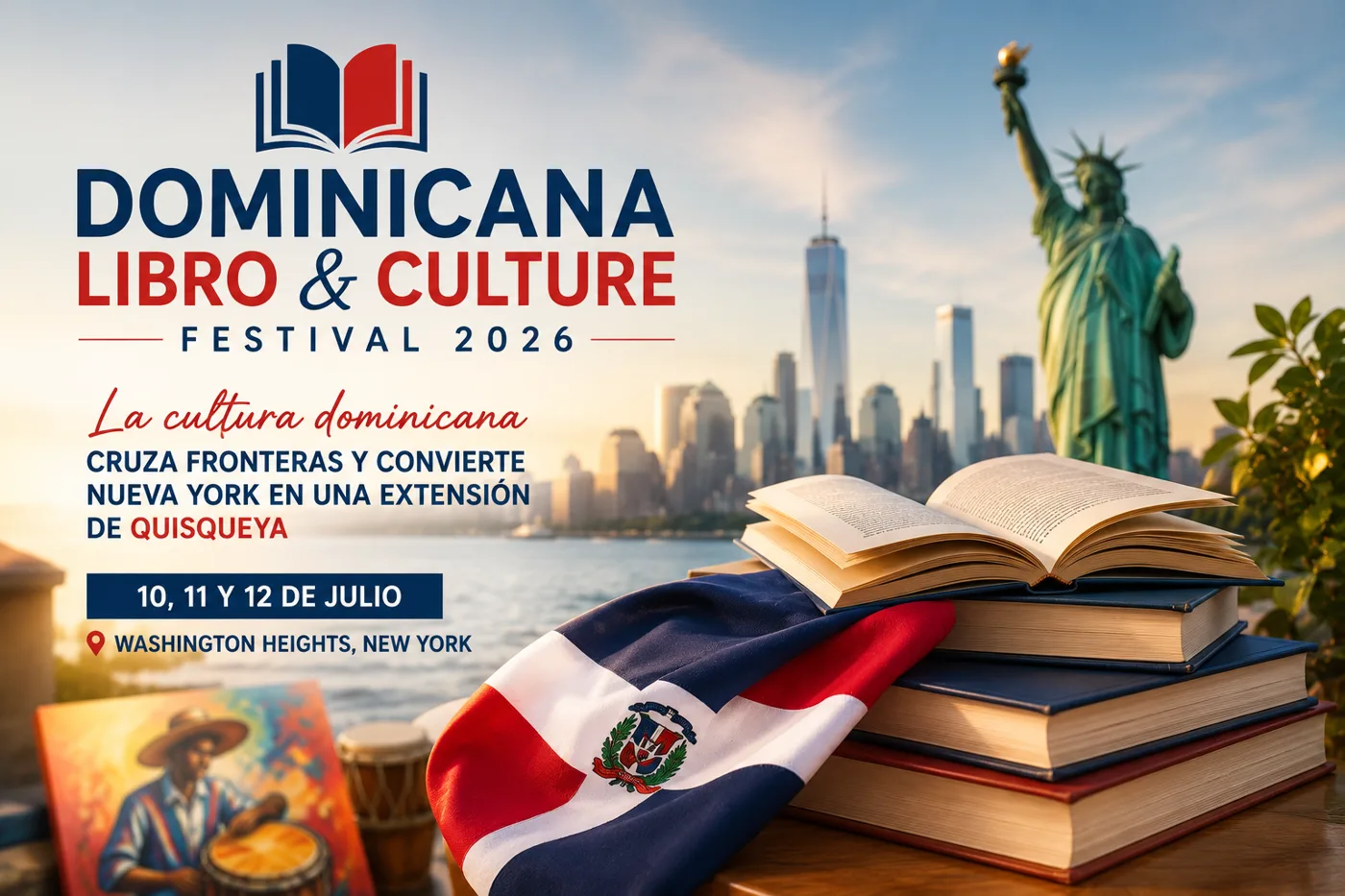 Dominicana Libro & Culture Festival 2026: la cultura dominicana cruza fronteras y convierte Nueva York en una extensión de Quisqueya