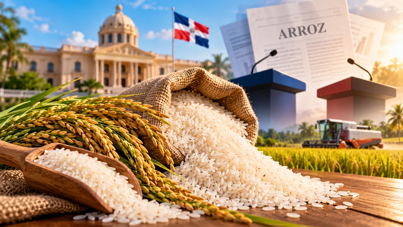 El arroz abre un nuevo frente político: Danilo cuestiona al Gobierno y Agricultura responde