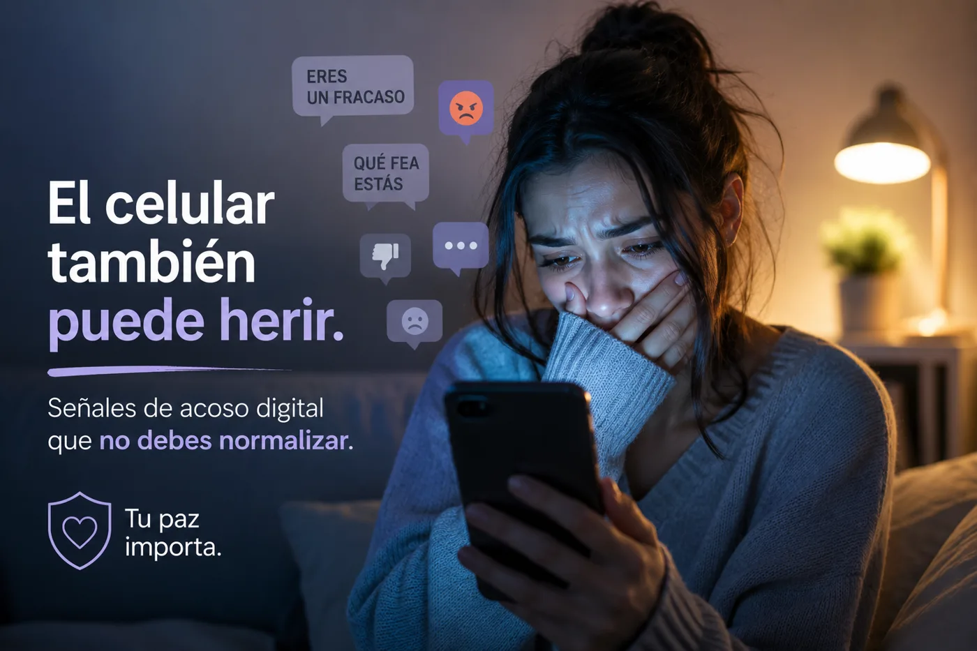 El celular también puede herir: señales de acoso digital que no debes normalizar