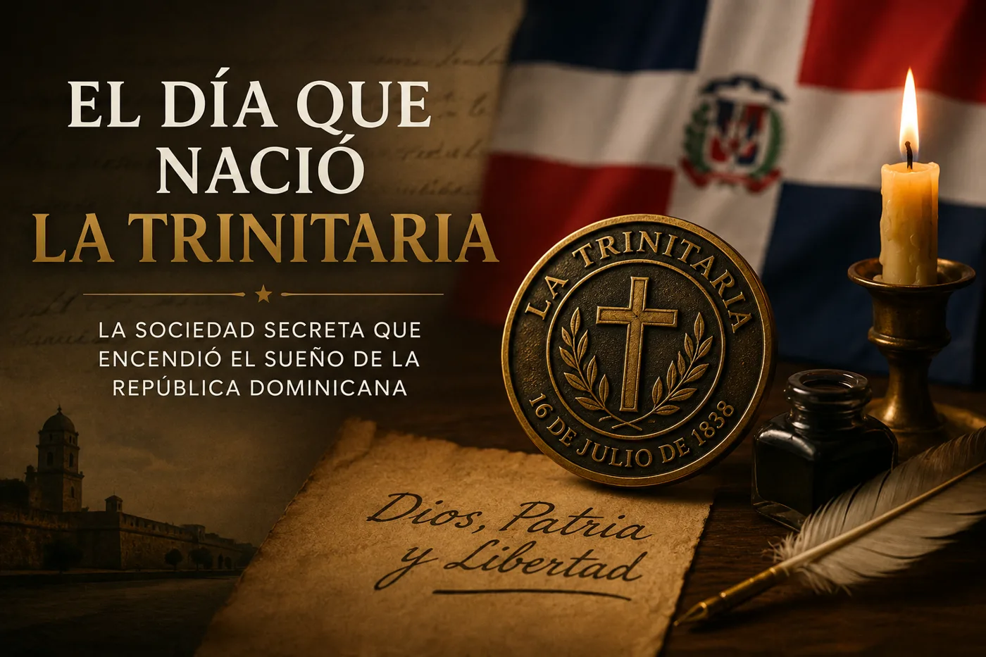El día que nació La Trinitaria: la sociedad secreta que encendió el sueño de la República Dominicana