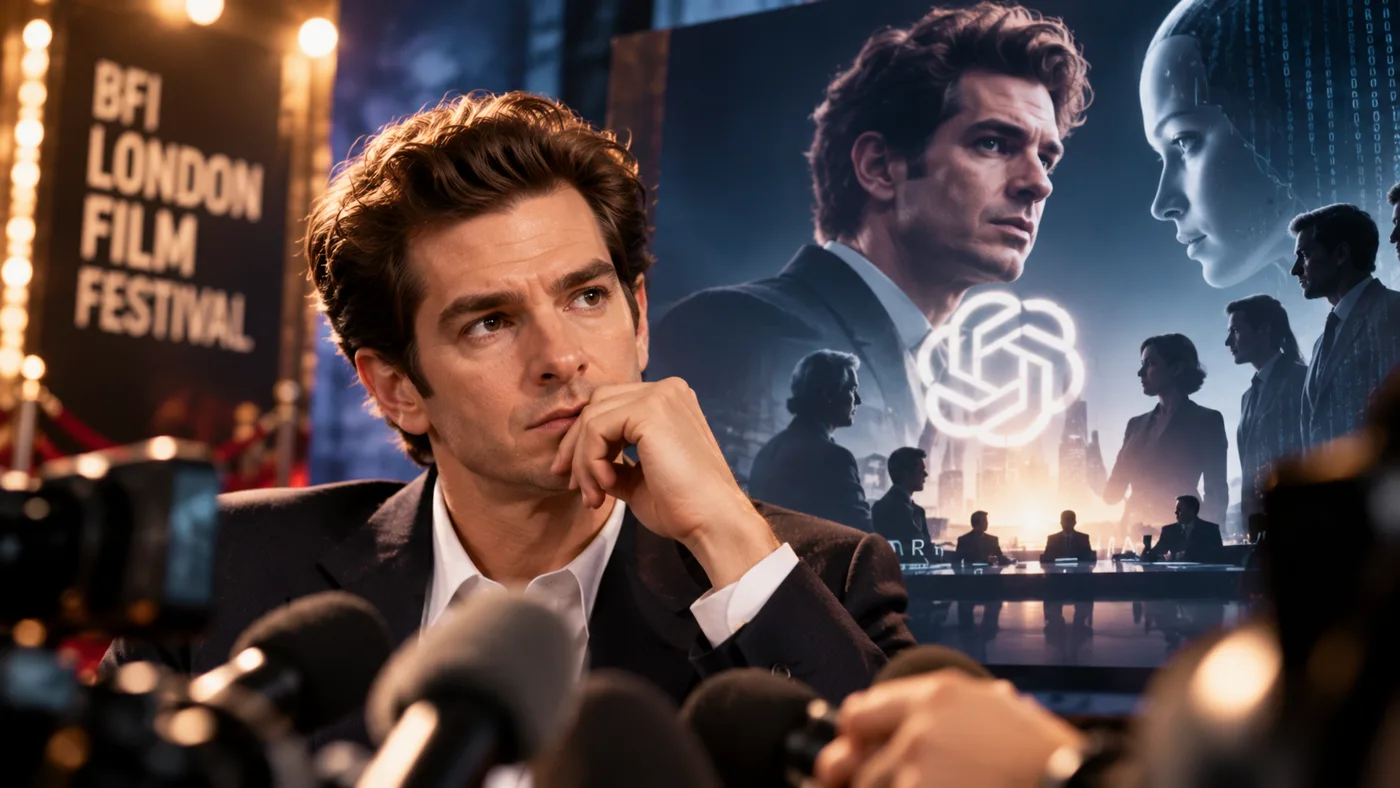El drama detrás de ChatGPT llega al cine: Andrew Garfield se convierte en Sam Altman en “Artificial”