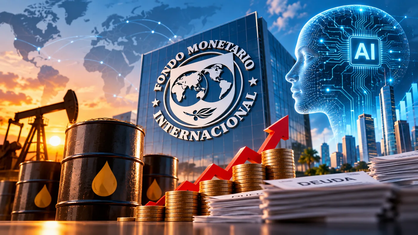 El FMI enciende tres luces de alerta: energía cara, deuda récord y el enorme auge de la inteligencia artificial