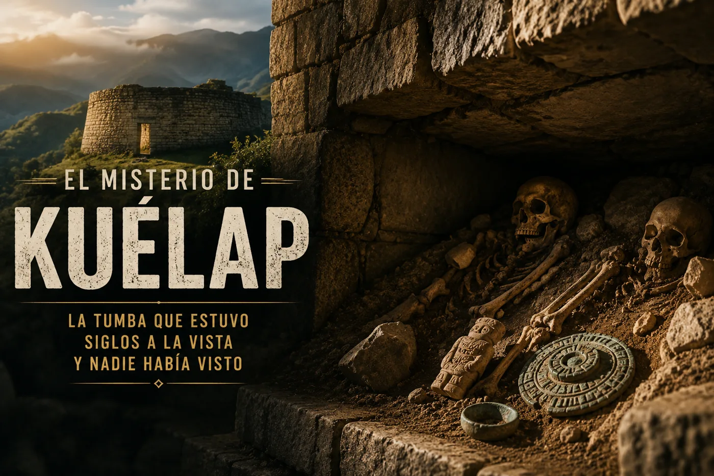 El misterio de Kuélap: la tumba que estuvo siglos a la vista y nadie había visto