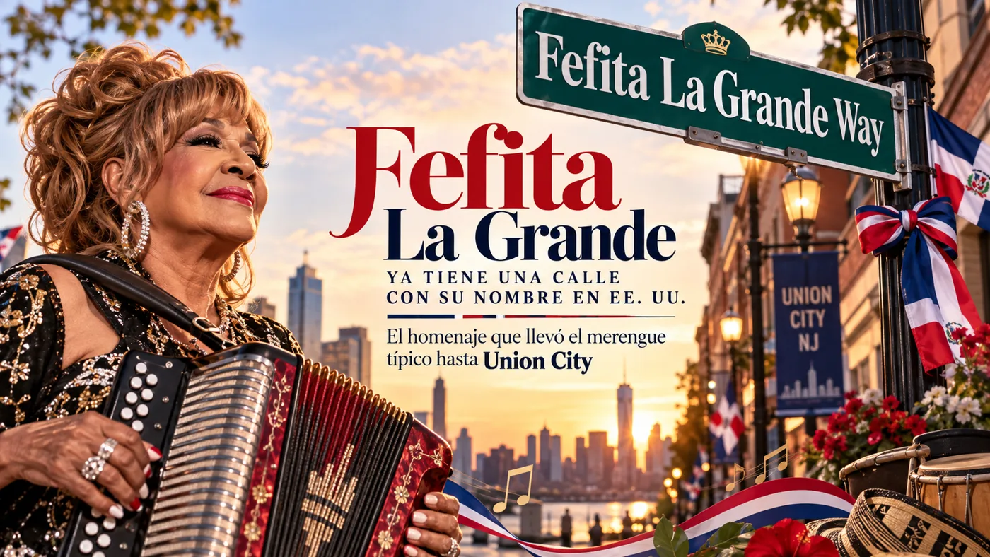 Fefita La Grande ya tiene una calle con su nombre en EE. UU.: el homenaje que llevó el merengue típico hasta Union City