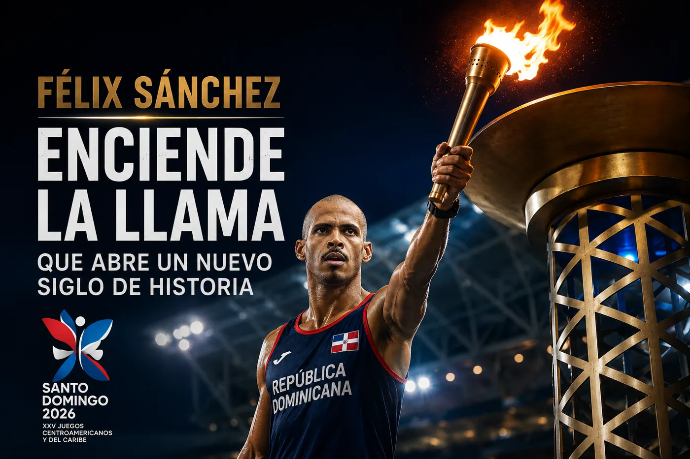 Félix Sánchez enciende la llama que abre un nuevo siglo de historia