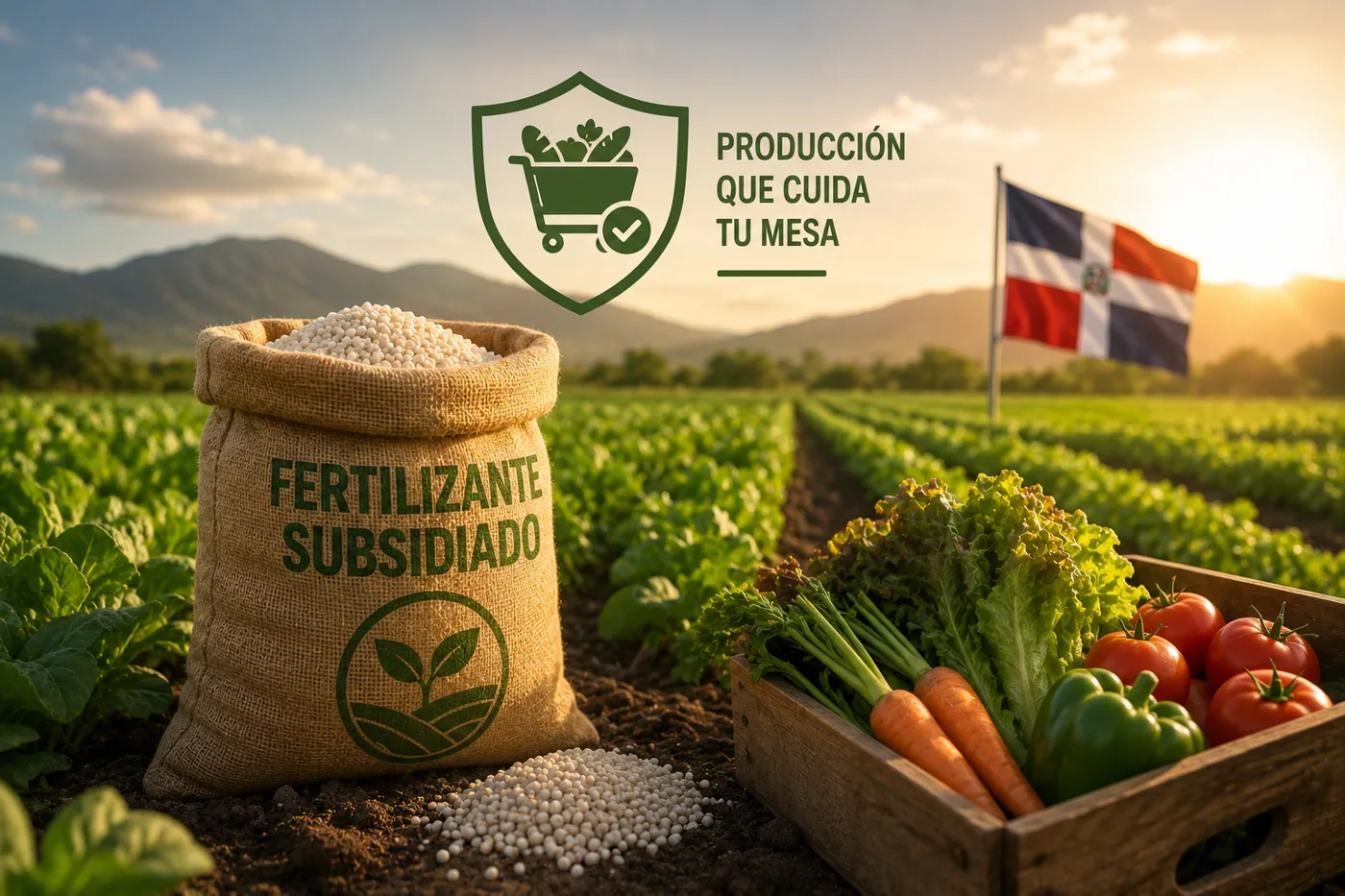 Fertilizantes subsidiados hasta agosto: la medida que busca proteger el precio de los alimentos en RD