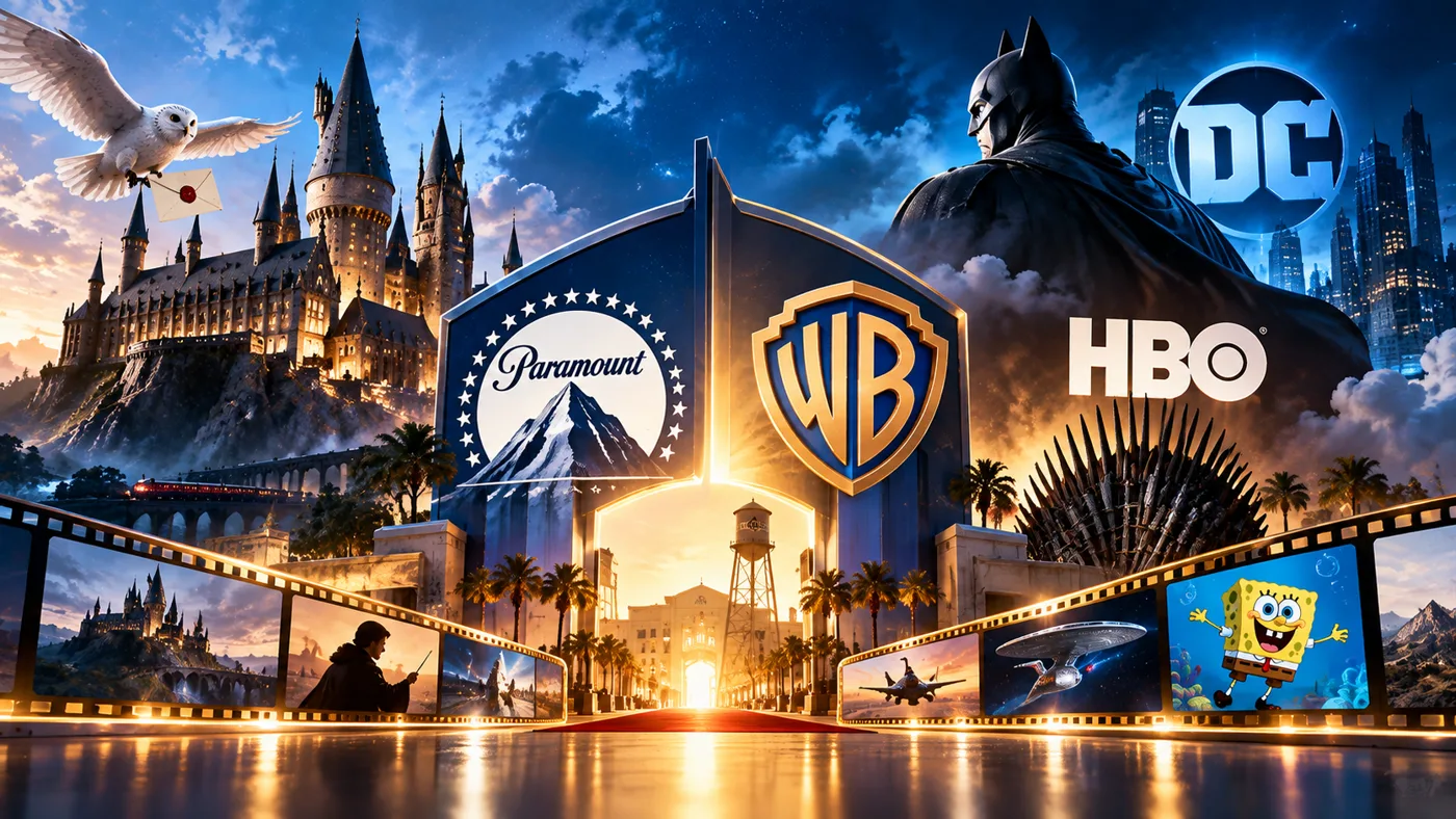 Harry Potter, DC, HBO y Paramount bajo el mismo techo: el megacambio que transformará lo que vemos