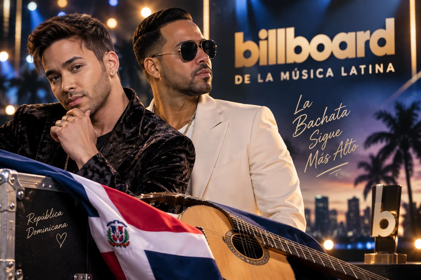 La bachata vuelve a golpear fuerte en Billboard: Prince Royce suma 8, Romeo Santos 6 y una nueva figura entra al juego