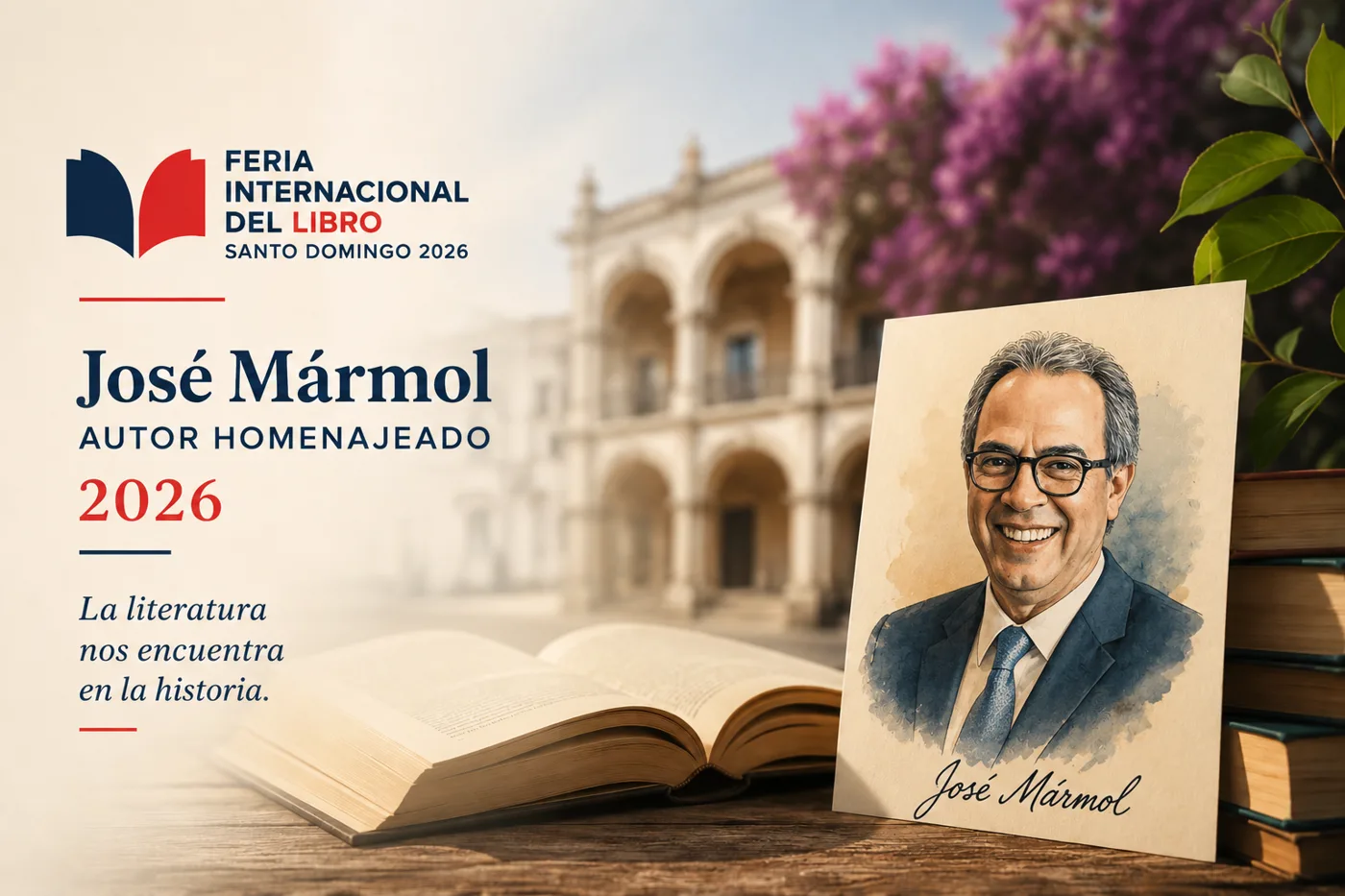 La Feria del Libro 2026 ya tiene protagonista: José Mármol será el autor homenajeado