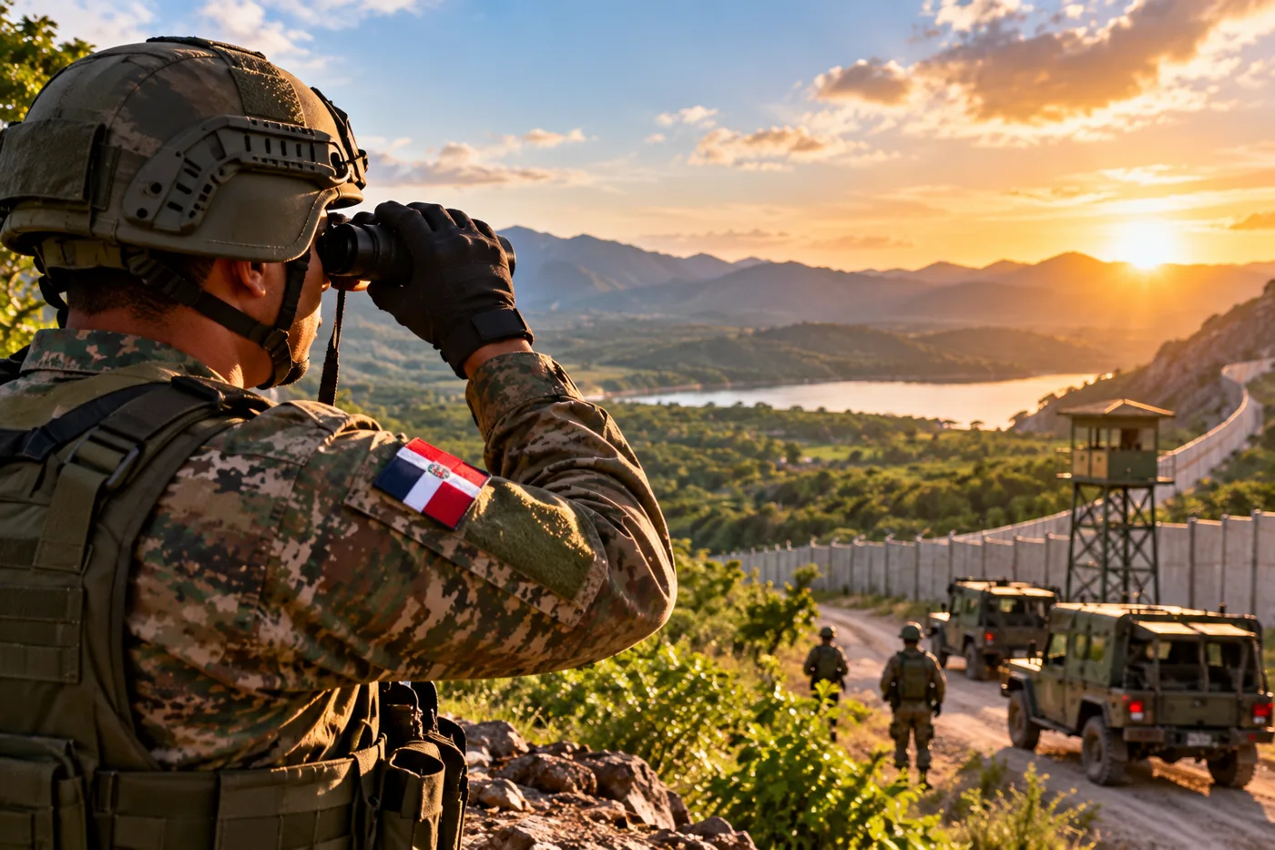 La frontera sur bajo revisión: Ejército inspecciona tropas, equipos y puestos hasta Jimaní